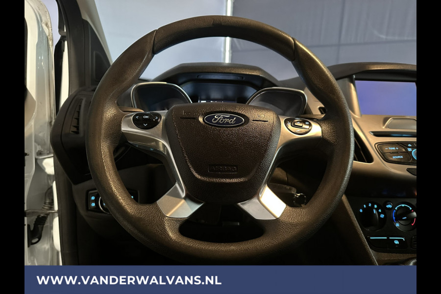 Ford Transit Connect 1.5 TDCI 101pk L2H1 Euro6 Airco | Camera | Imperiaal | 3-Zits | Trekhaak Parkeersensoren, Bijrijdersbank