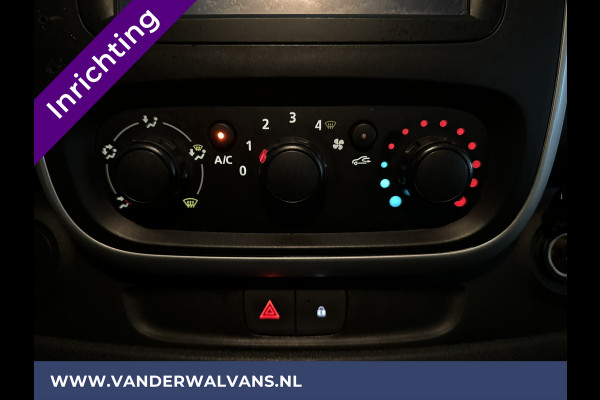 Renault Trafic 1.6 dCi L1H1 inrichting Euro6 Airco | Navigatie | Trekhaak | Cruisecontrol | parkeersensoren, Bijrijdersbank