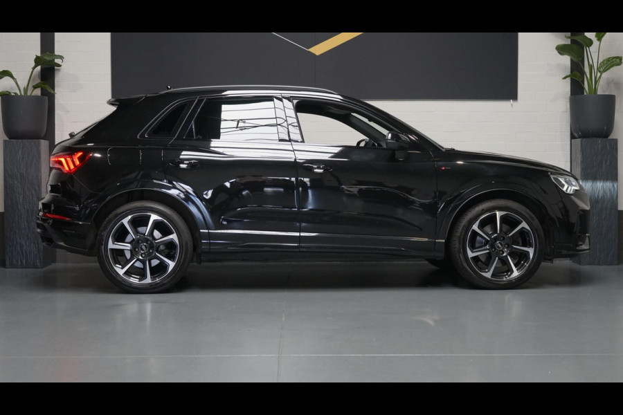 Audi Q3 40 TFSI Quattro 3x S-Line AUTOMAAT-BLACK OPTIK-ACC-AMBIANCE-CAMERA-DAB-DRIVE SELECT-KEYLESS-LEDER-MATRIX-VIRTUEEL-TREKHAAK