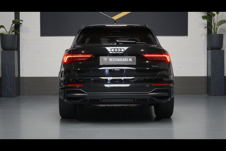 Audi Q3 40 TFSI Quattro 3x S-Line AUTOMAAT-BLACK OPTIK-ACC-AMBIANCE-CAMERA-DAB-DRIVE SELECT-KEYLESS-LEDER-MATRIX-VIRTUEEL-TREKHAAK