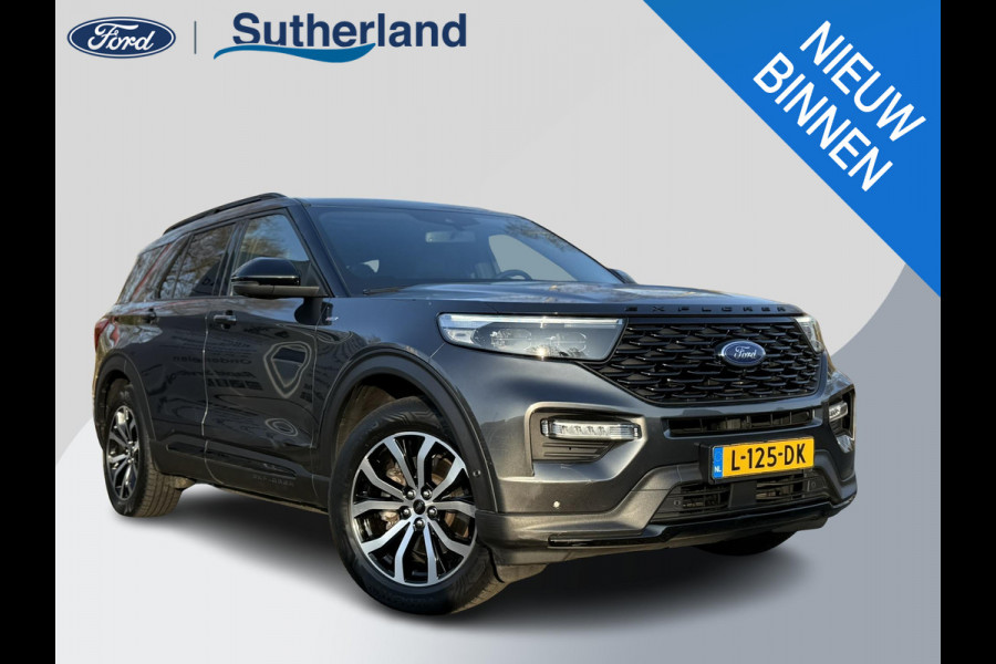 Ford Explorer 3.0 V6 EcoBoost PHEV ST-Line 456pk Automaat 7 pers | Panorama dak | Adaptieve Cruise | Trekhaak Afneembaar | Dodehoeksensoren