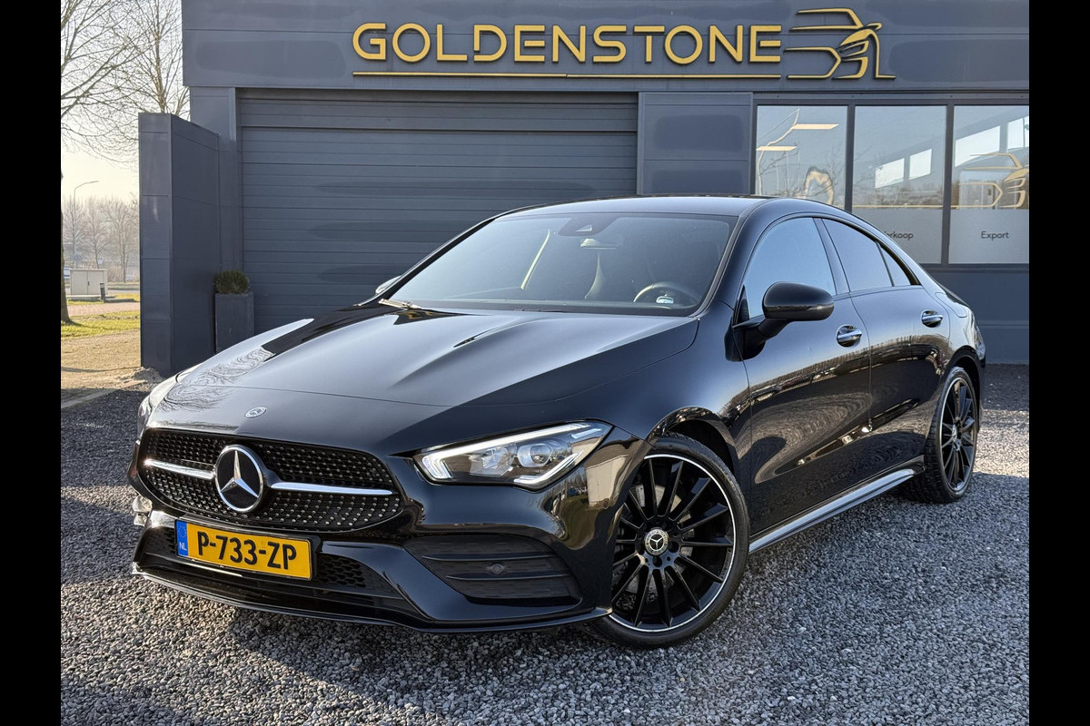 Mercedes-Benz CLA-Klasse 200 AMG Line 2e Eigenaar,Navi,Camera,Stoelverwarming,Ambient Lighting,Sportstoelen,Weinig KM,N.A.P,APK tot 07-2026