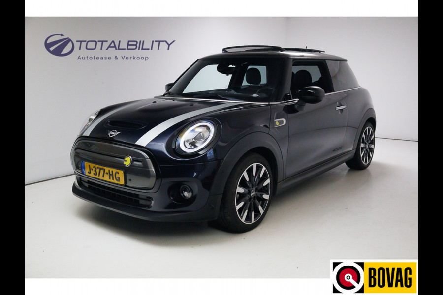 MINI Mini Electric Yours 33 kWh | Panoramadak | Leer | Achteruitrijcamera | Harman Kardon Stoelverwarming, Navigatie, Head-up display