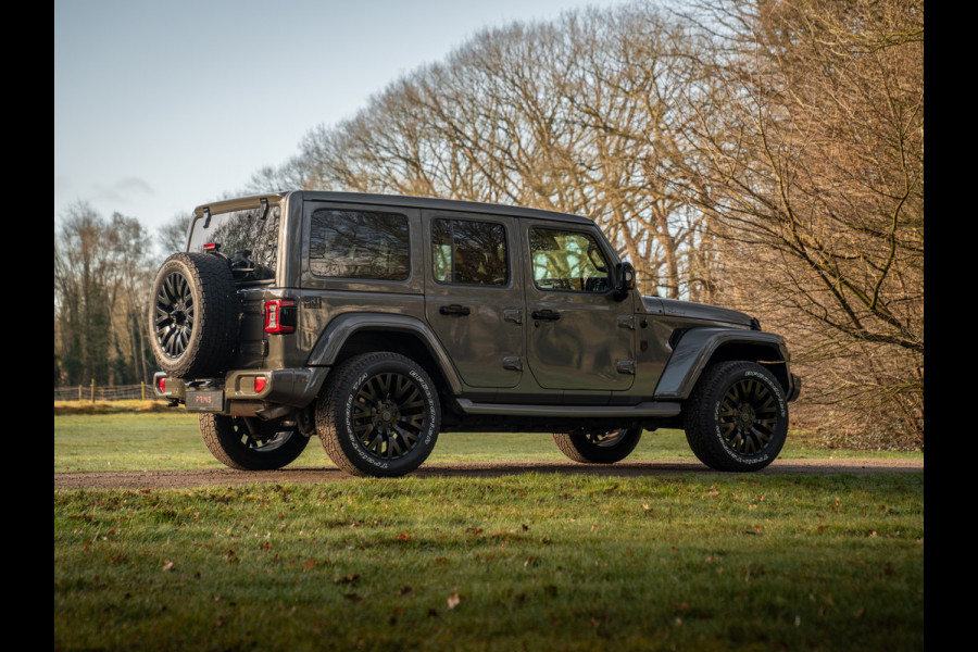 Jeep Wrangler Unlimited Brute Richmond 2.0T Sahara | Vouwdak | 1e eigenaar | NL-auto | LED