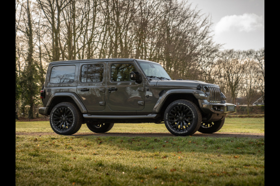 Jeep Wrangler Unlimited Brute Richmond 2.0T Sahara | Vouwdak | 1e eigenaar | NL-auto | LED