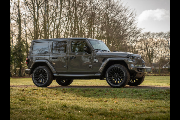 Jeep Wrangler Unlimited Brute Richmond 2.0T Sahara | Vouwdak | 1e eigenaar | NL-auto | LED