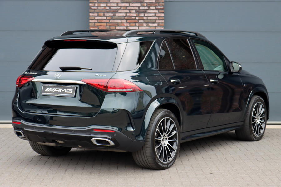 Mercedes-Benz GLE 350 de 4MATIC Premium+ AMG Line Aut9 | Luchtvering | Distronic+ | Stoelventilatie | Burmester | Trekhaak | Verwarmd Stuurwiel | Massage | Multibeam LED | Vlakkenverwarming |