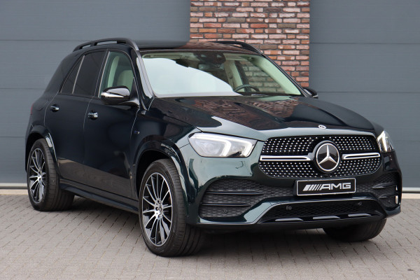 Mercedes-Benz GLE 350 de 4MATIC Premium+ AMG Line Aut9 | Luchtvering | Distronic+ | Stoelventilatie | Burmester | Trekhaak | Verwarmd Stuurwiel | Massage | Multibeam LED | Vlakkenverwarming |