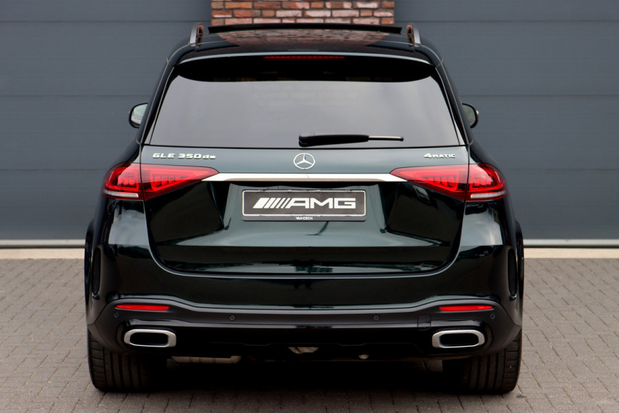 Mercedes-Benz GLE 350 de 4MATIC Premium+ AMG Line Aut9 | Luchtvering | Distronic+ | Stoelventilatie | Burmester | Trekhaak | Verwarmd Stuurwiel | Massage | Multibeam LED | Vlakkenverwarming |