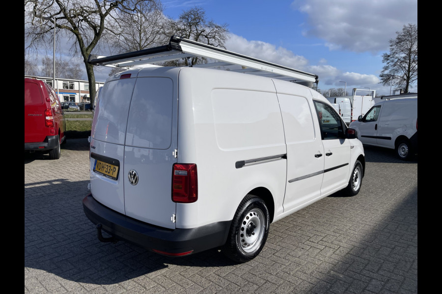 Volkswagen Caddy 2.0 TDI 102pk L2H1 BMT Maxi Comfortline / vaste prijs rijklaar € 14.950 ex btw / lease vanaf € / airco / cruise / imperial / Bott ingerichte laadruimte / trekhaak !