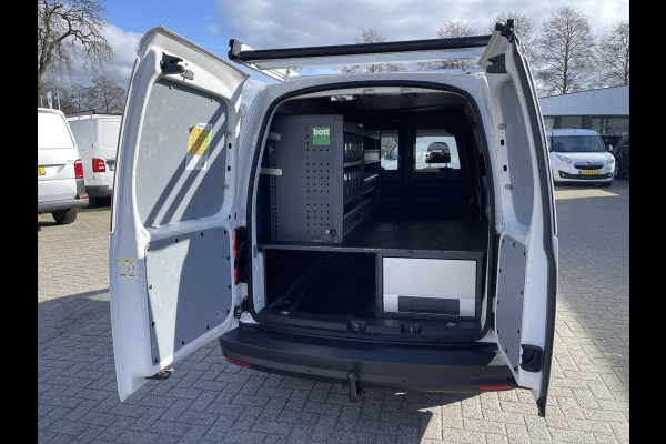 Volkswagen Caddy 2.0 TDI 102pk L2H1 BMT Maxi Comfortline / vaste prijs rijklaar € 14.950 ex btw / lease vanaf € / airco / cruise / imperial / Bott ingerichte laadruimte / trekhaak !