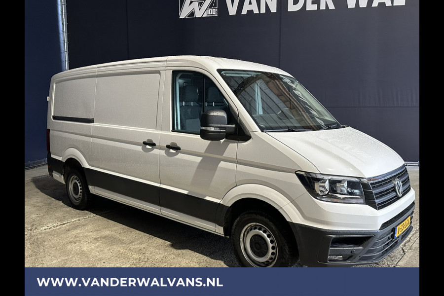 Volkswagen Crafter 2.0 TDI 141pk L3H2 L2H1 Euro6 Airco | Camera | Navigatie | 3000kg trekhaak Apple Carplay, Android Auto, Parkeersensoren, Bijrijdersbank