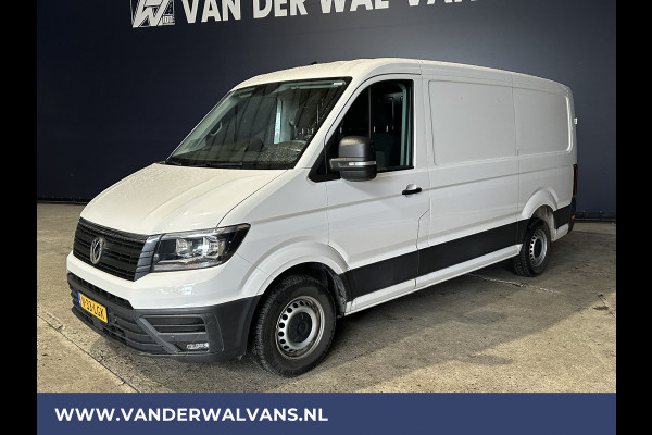 Volkswagen Crafter 2.0 TDI 141pk L3H2 L2H1 Euro6 Airco | Camera | Navigatie | 3000kg trekhaak Apple Carplay, Android Auto, Parkeersensoren, Bijrijdersbank