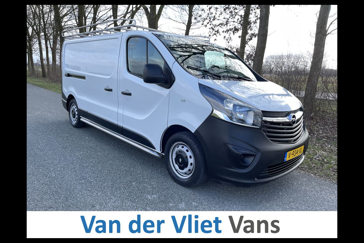 Opel Vivaro 1.6 CDTI 126pk E6 L2 Edition BPM Vrij! Lease €286p/m, Trekhaak, Inrichting, Imperiaal, Airco, Navi, PDC, Cruise controle, Onderhoudshistorie aanwezig