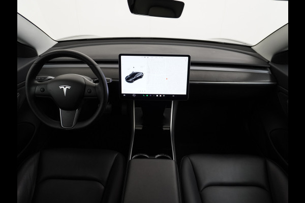 Tesla Model 3 Long Range 75kWh 463PK Lmv-18" Telefoon-Sleutel Premium Audio 4wd AutoPilot Panoramadak Camera's Leder Adaptive-CruiseControl-St Stoel en achterbank verwarming Keyless Electr.Stoelen+Memory+Easy-Entry WiFi Origineel Nederlandse auto Grootste accu, Tot 16,5kwh thuis laden. Accu garantie 10-12-2027 / 192.000km