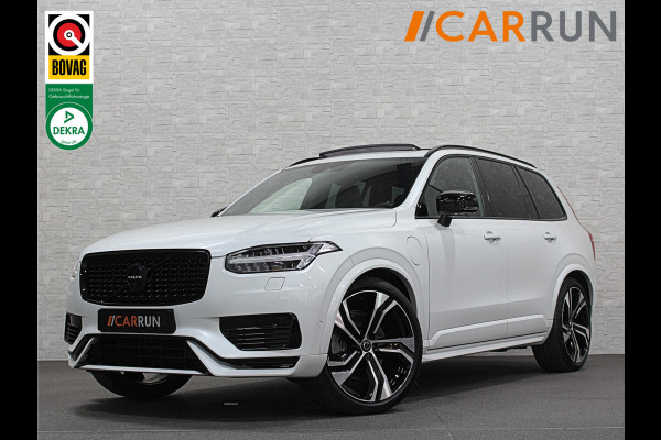 Volvo XC90 2.0 T8 AWD R-Design Long Range | Luchtvering | 360 Camera | Panorama | Pilot-Assist | ACC | Stoelventilatie | Memory | Harman-Kardon | Trekhaak | Sportstoelen | Keyless-Entry | Stuurwiel Verwarmd | Vol-Leder | 22'' | Zonwering | Draadloos Laden |