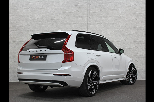 Volvo XC90 2.0 T8 AWD R-Design Long Range | Luchtvering | 360 Camera | Panorama | Pilot-Assist | ACC | Stoelventilatie | Memory | Harman-Kardon | Trekhaak | Sportstoelen | Keyless-Entry | Stuurwiel Verwarmd | Vol-Leder | 22'' | Zonwering | Draadloos Laden |