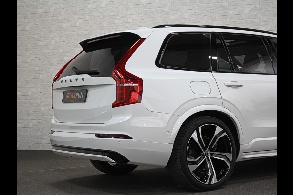 Volvo XC90 2.0 T8 AWD R-Design Long Range | Luchtvering | 360 Camera | Panorama | Pilot-Assist | ACC | Stoelventilatie | Memory | Harman-Kardon | Trekhaak | Sportstoelen | Keyless-Entry | Stuurwiel Verwarmd | Vol-Leder | 22'' | Zonwering | Draadloos Laden |