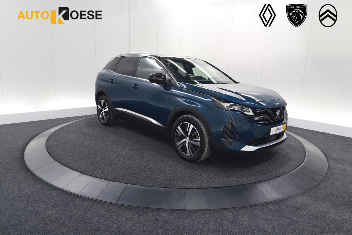 Peugeot 3008 HYbrid 136 e-DCS6 GT | 360 Camera | Adaptieve Cruise Control | Dodehoekdetectie