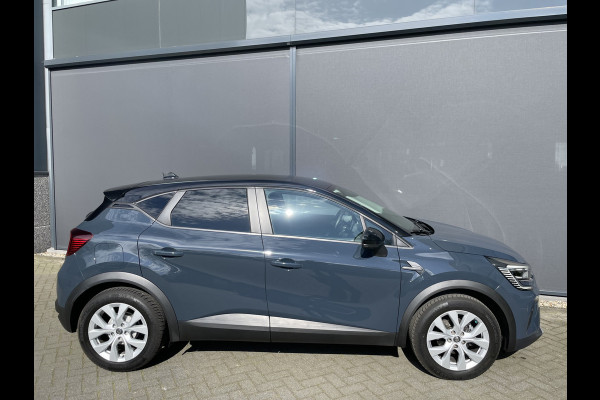 Renault Captur 1.0 TCe 100 Bi-Fuel Business Zen uitgerust met comfort en parking pakket met o.a. Climate control - Cruise control - Parkeersens. V+A - Navi full map - A-uitrijcamera - LED verlicht. - Trekhaak - Regensensor - rijstrook sensor - hill hold