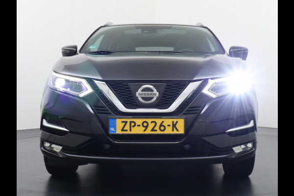 Nissan QASHQAI T 116Pk Edition Leder Panoramadak 360°-Camera Bose-Sound Navi Ecc Cruise Control Dab Led Stoelverwaming Lmv 19" Memory Leather-Pack Rijstrooksensor Verwarmde voorruit Privacy Glas Zeer Compleet!