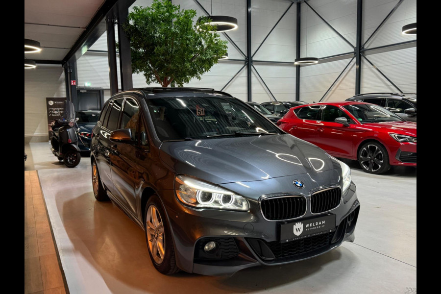 BMW 2 Serie Gran Tourer 218i M Sport Garantie Trekhaak Pano Head-up Camera Navi StoelVW Sfeer Cruise Clima Elekachterklep Rijklaar