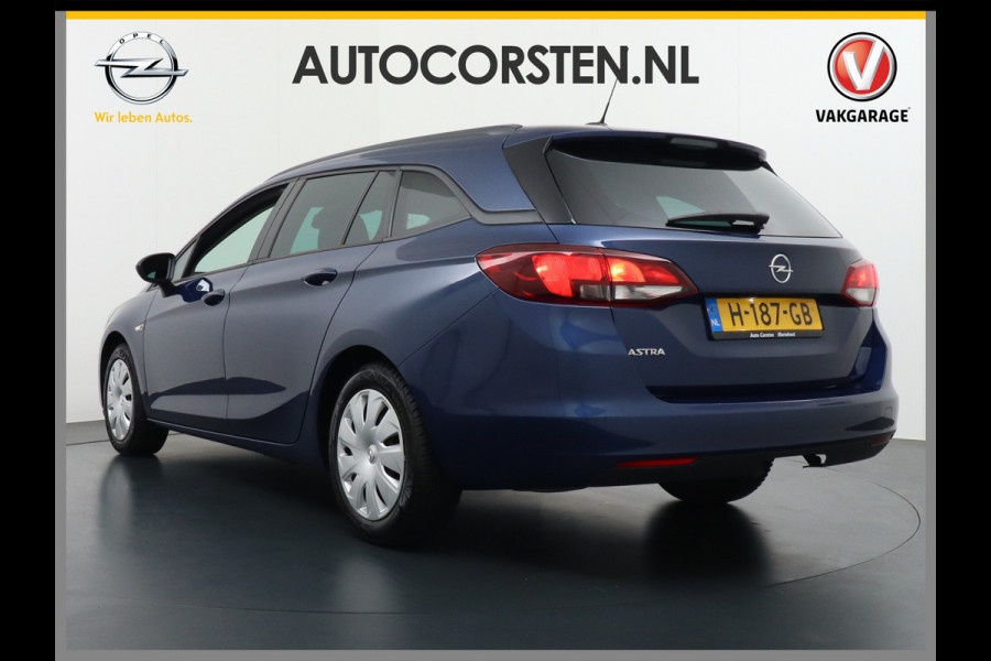 Opel Astra Sports Tourer T 111PK Edition Afnb.Trekhaak AGR-Stoelen Apple Carplay Android Auto Navi Camera Cruise Control Ecc Pdc Led DAB+ Regen-Lichtsensor Bluetooth Executive Pakket 1e Eigenaar Zeer Compleet