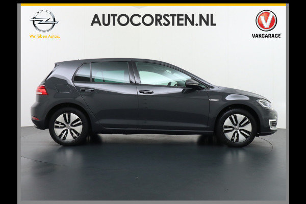 Volkswagen e-Golf AUT. Adaptive Cruise Apple Carplay Android Navi Climatronic Pdc Led Regen-Lichtsensor 36kWh Privacy Glas Bluetooth Spiegelpakket Car-Net App-Connect Wifi E-DITION 1e Eigenaar