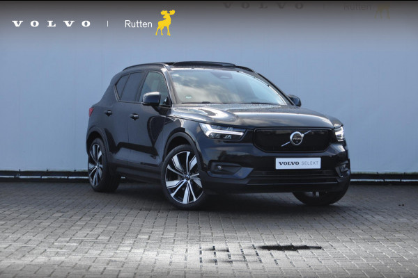 Volvo XC40 P8 408PK Automaat AWD R-Design / Adaptieve cruise control / BLIS / Panoramadak / 20"Velgen / Apple carplay / Parkeersensoren met 360 camera / Leder met alcantara bekleding / stoel - en stuurverwarming / warmtepomp