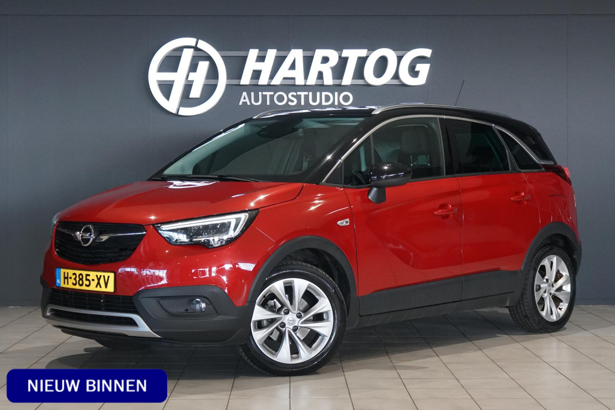 Opel Crossland X 1.2 Turbo Ultimate AUTOMAAT + PANORAMA / TREKHAAK / STOELVERWARMING