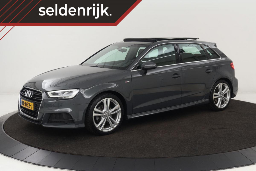 Audi A3 1.0 TFSI Sport S Line | Panoramadak | Carplay | Sportstoelen | Full LED | Half leder | Navigatie | Climate control | PDC | Bluetooth