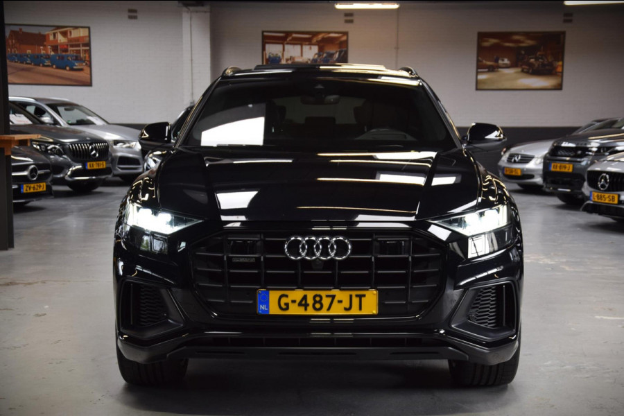 Audi Q8 55 TFSI quattro Pro Line Plus Panoramadak|Leder|S-Line|360 view|ACC