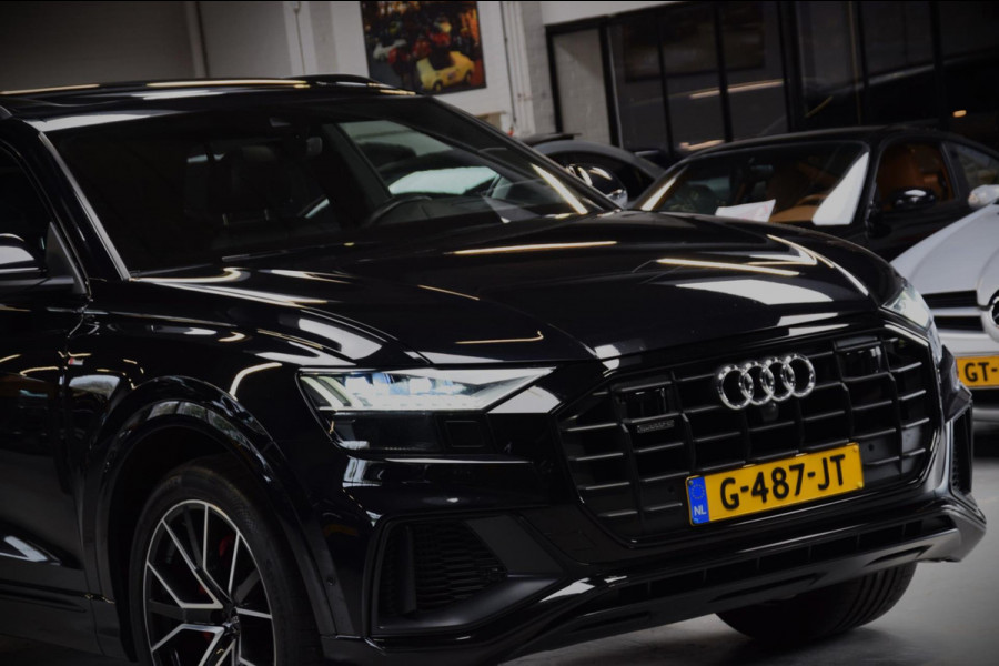 Audi Q8 55 TFSI quattro Pro Line Plus Panoramadak|Leder|S-Line|360 view|ACC