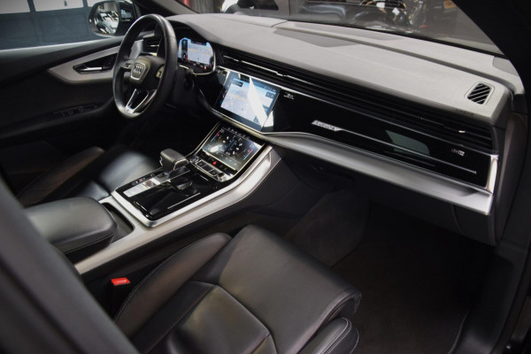 Audi Q8 55 TFSI quattro Pro Line Plus Panoramadak|Leder|S-Line|360 view|ACC