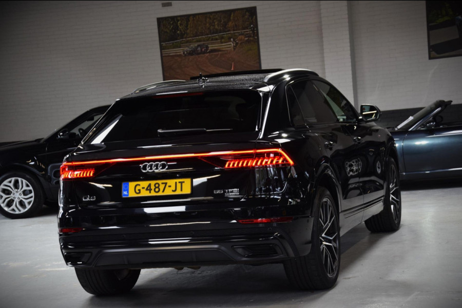 Audi Q8 55 TFSI quattro Pro Line Plus Panoramadak|Leder|S-Line|360 view|ACC