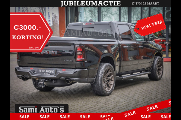 Dodge Ram GEEN MEERPRIJS | 2025 | 6 PERSOONS | HURRICANE 420PK 636 Nm | PRIJS MET LPG EN GARANTIE | DUBBELE CABINE | PICK UP | 5 PERSOONS | DC | GRIJSKENTEKEN | VOORAAD 2217- 2911 | TOP DEAL ! PRIJS ZO ALS OP DE FOTO !!!