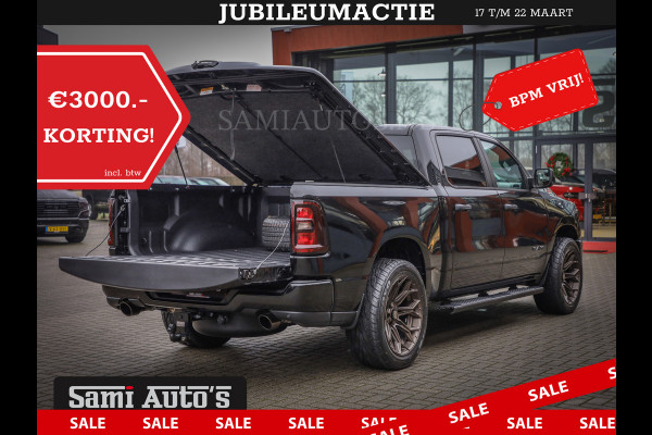 Dodge Ram GEEN MEERPRIJS | 2025 | 6 PERSOONS | HURRICANE 420PK 636 Nm | PRIJS MET LPG EN GARANTIE | DUBBELE CABINE | PICK UP | 5 PERSOONS | DC | GRIJSKENTEKEN | VOORAAD 2217- 2911 | TOP DEAL ! PRIJS ZO ALS OP DE FOTO !!!