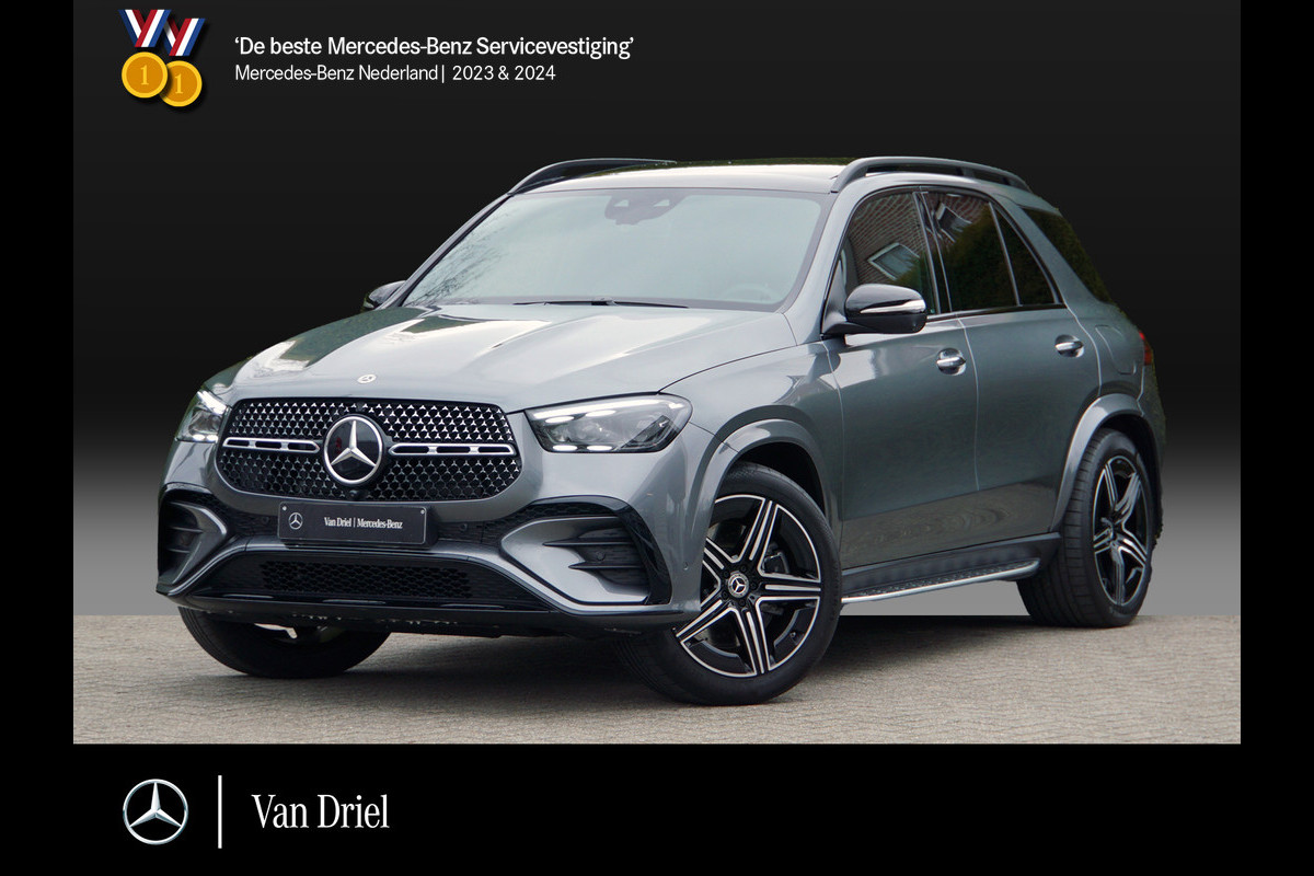 Mercedes-Benz GLE GLE 400 e 4MATIC AMG Line | Luchtvering Burmester Memory Trekhaak Pano Keyless-Go