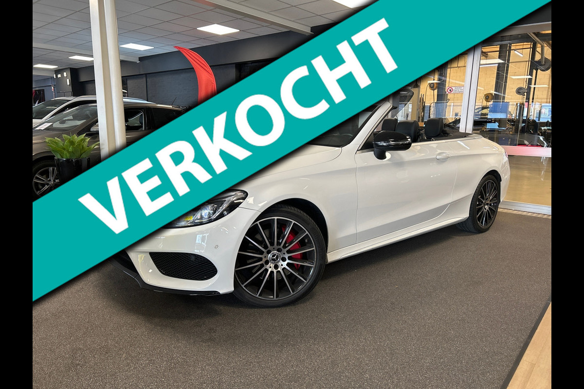 Mercedes-Benz C-Klasse Cabrio 400 4MATIC Prestige AMG ,STOEL KOELING,NEK VERWARMING,NAVI,CAMERA