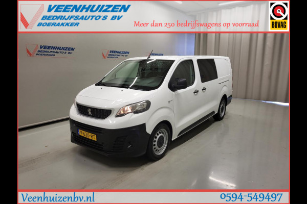 Peugeot Expert 2.0BlueHDI 123pk L3/H1 Dubbele Cabine Euro 6!