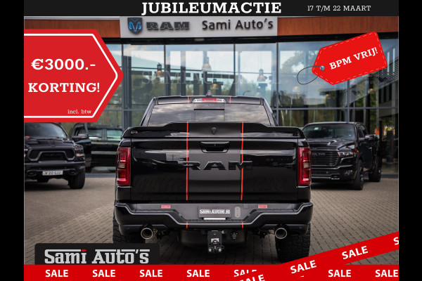 Dodge Ram 2025 LARAMIE SPORT HURRICANE 420PK 636 Nm | PRIJS MET LPG EN COVER EN GARANTIE | DUBBELE CABINE | PICK UP | 5 PERSOONS | DC | GRIJSKENTEKEN | VOORAAD 2189 - 9768