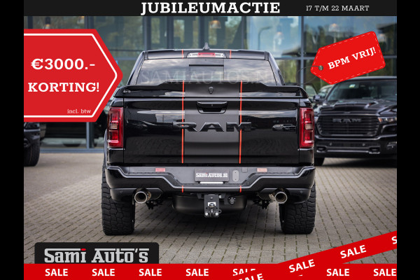 Dodge Ram 2025 LARAMIE SPORT HURRICANE 420PK 636 Nm | PRIJS MET LPG EN COVER EN GARANTIE | DUBBELE CABINE | PICK UP | 5 PERSOONS | DC | GRIJSKENTEKEN | VOORAAD 2189 - 9768