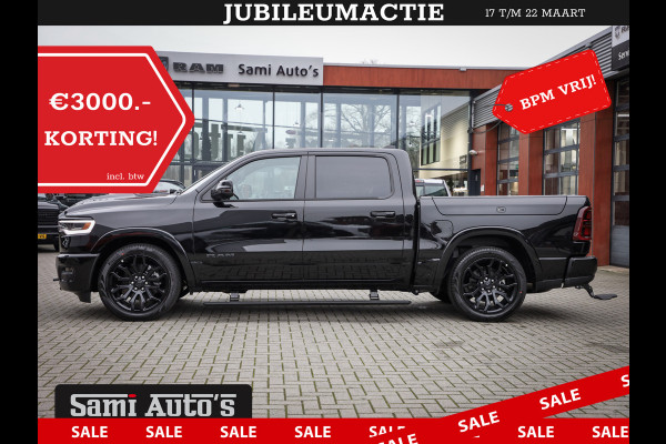 Dodge Ram 1500 LIMITED SPORT DE MEEST LUXUEUZE PICK UP HIGH OUTPUT H.O 540PK 706 Nm 2025 | XB9 | MASSAGE | BOM VOL | CREW CAB | DUBBELE CABINE | GRIJSKENTEKEN | VOORRAAD NR 2292 - 5178