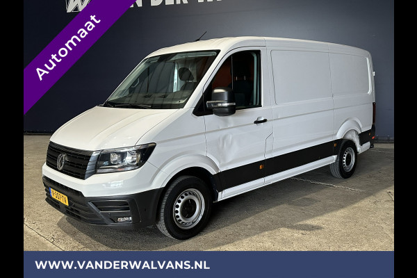 Volkswagen Crafter 35 2.0 TDI 141pk Automaat L3H2 L2H1 Euro6 Airco | Camera | Navigatie | 3000kg trekhaak | Apple Carplay Android Auto, Cruiseconrol, Parkeersensoren, Chauffeursstoel