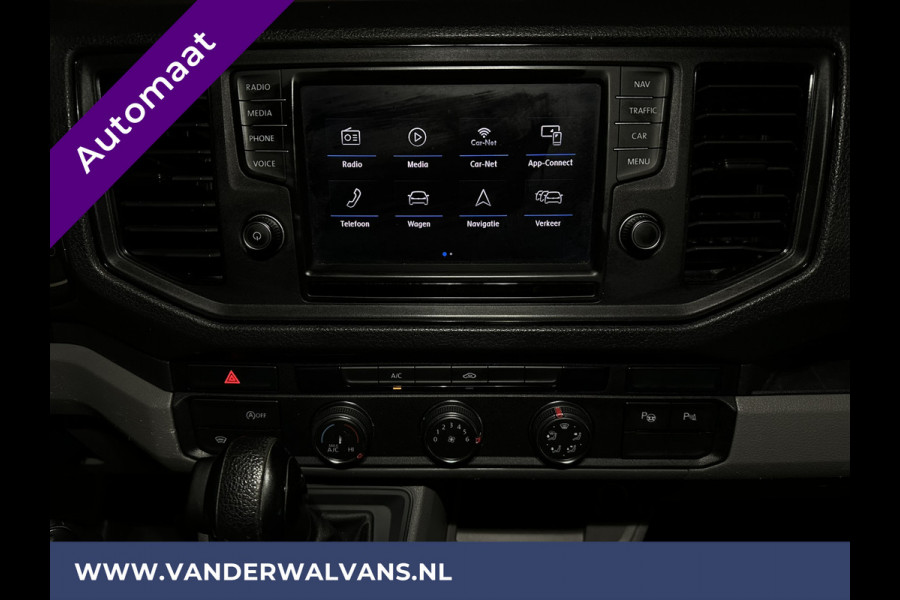 Volkswagen Crafter 35 2.0 TDI 141pk Automaat L3H2 L2H1 Euro6 Airco | Camera | Navigatie | 3000kg trekhaak | Apple Carplay Android Auto, Cruiseconrol, Parkeersensoren, Chauffeursstoel