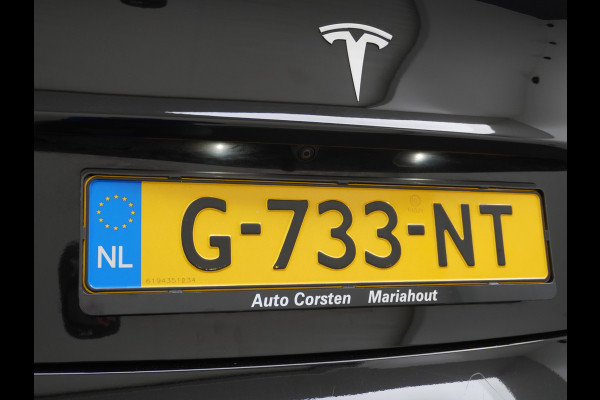 Tesla Model 3 SR+60kWh 325PK 18" AutoPilot Leer PanoDak Adaptive cruise Camera's Elektr.-Stuur+Stoelen+Spiegels+Geheugen+Easy-Entry+Verwarmde  Navi LED-a+v Comfortstoelen ACC DAB Voorverwarmen interieur via App Keyless via Telefoonsleutel One-Pedal-Drive Origineel Nederlandse auto tot 11kw laden thuis ! Garantie Accu tot  08-11-2027 max 160.000km 1584kg licht!