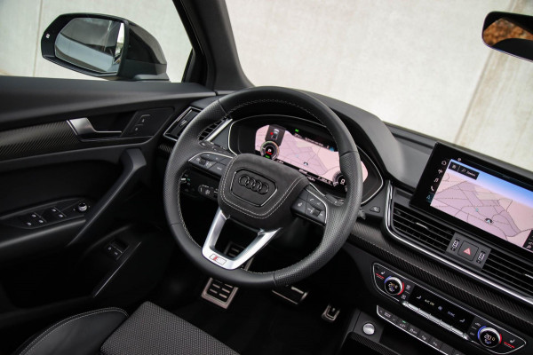 Audi Q5 50TFSI e Quattro Competition Pro Line S S-Line 299pk Automaat|NIEUW MODEL|Panoramadak|Virtual Cockpit|OLED Matrix|Trekhaak