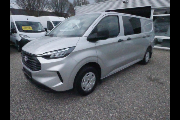 Ford Transit Custom 2.0TDCI 150PK, L2H1, Dubbel Cabine, Airco, Nieuw direct uit voorraad leverbaar, Met 5 jaar Ford garantie/ max 200.000 KM