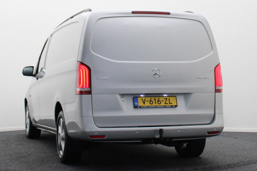 Mercedes-Benz Vito 116 CDI Lang 3-Zits, Leer, LED, Camera, Navigatie, Bluetooth, Cruise, PDC, Trekhaak, 17''