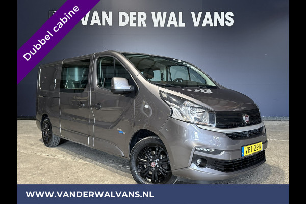 Fiat Talento 1.6 MJ 126pk L2H1 Dubbele Cabine Euro6 | Airco | 5-Zits | Trekhaak | LM-velgen cruisecontrol, parkeersensoren